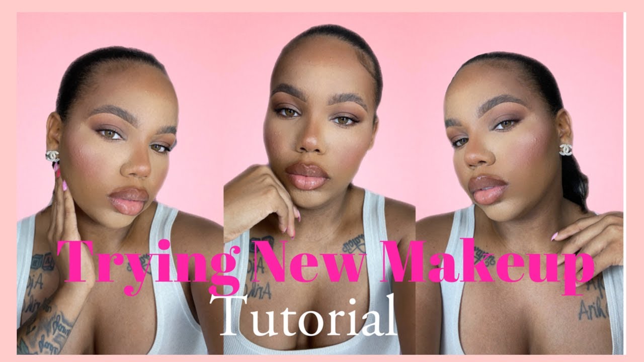 Trying New Makeup| Simple Glam| KKW Beauty?