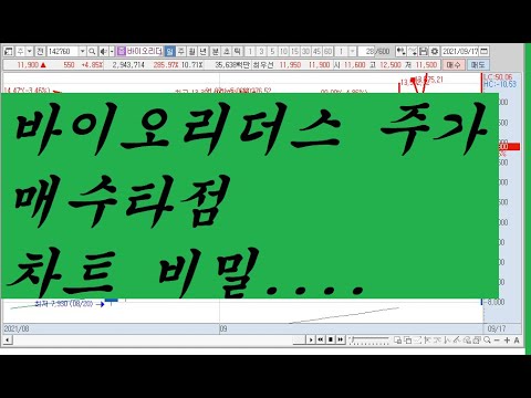   바이오리더스 주가 지금까지 매수 타점 비밀 이제는 사용 어렵다