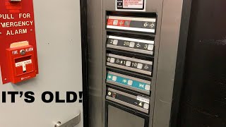 Very Early Mid-80s Dover Impulse Hydraulic Elevator | Sackett Hall - UofL | Louisville, KY
