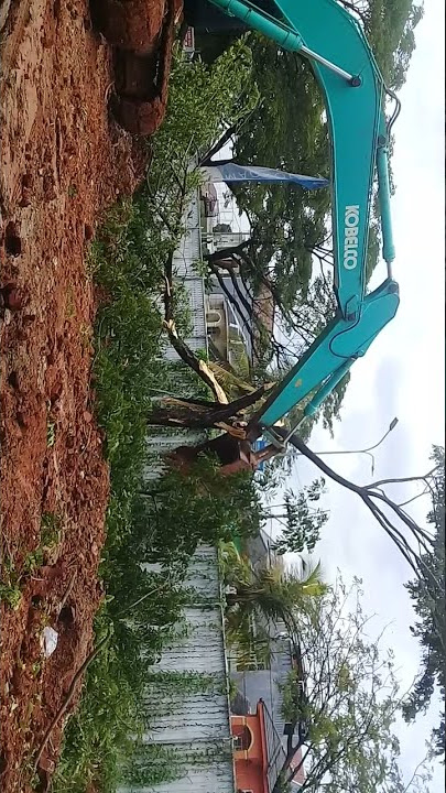 supir alat berat ngamuk