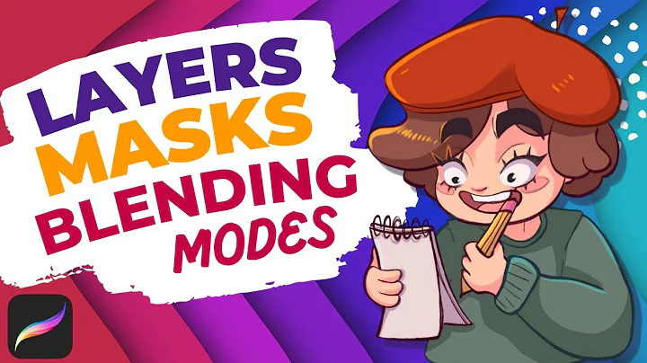All You Need to Know about Layers, Masks & Blending modes | Procreate Tutorial