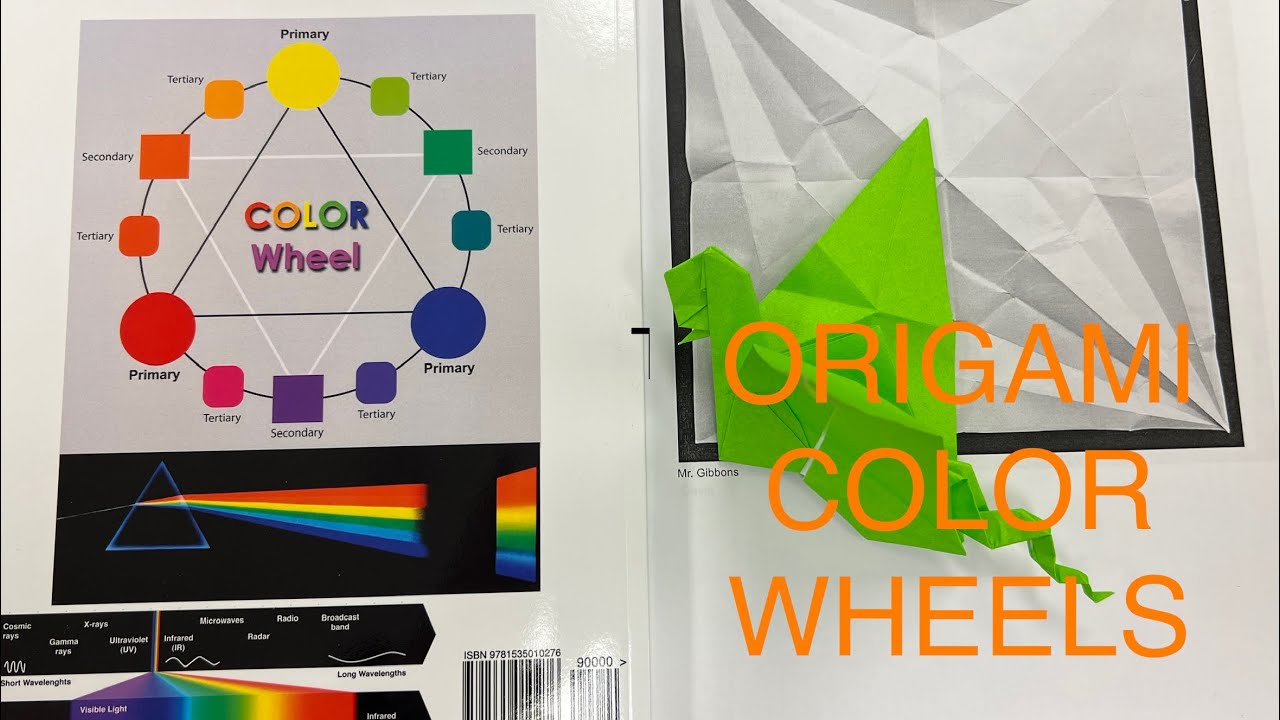 Origami Color Wheels - ART ED GURU