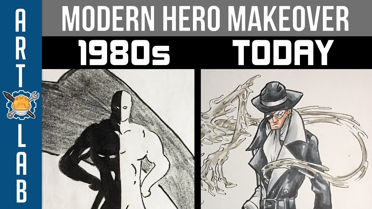 Redesigning Heroes I Drew As A Kid- Paradox