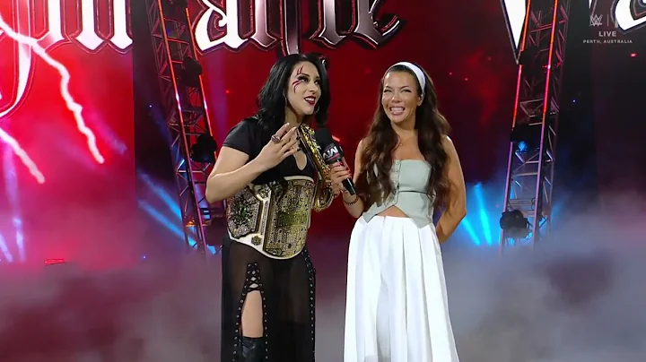 Roxanne Perez confronts Stephanie Vaquer | Raw Oct 13, 2025