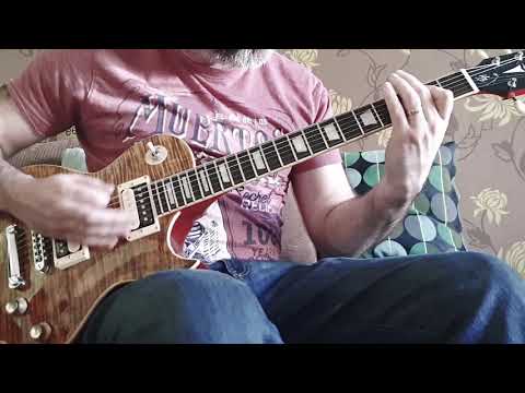 quick-demo-of-harley-benton-sc-550-paradise-amber-flame---metal-tones