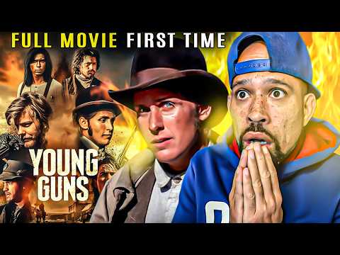 YOUNG GUNS just TOOK ME OUT! First Time REACTION,, BILLY THE KID saved this MOVIE!