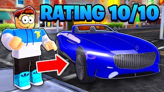 Buying The Most Luxurious Car In Roblox Taxi Boss!!! (Vision Mercedes Maybach-6)