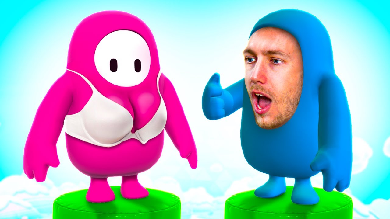 IF FALL GUYS WAS FALL GIRLS... YouTube