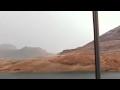 Raining at lake powell