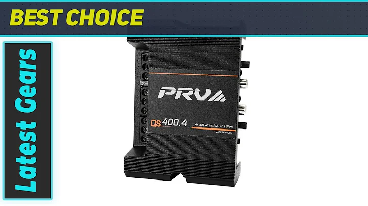 PRV Audio QS400.4 Mini Compact 4 Channel Car Audio Amplifier - Unleash the Power!
