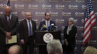 Video: CAIR Files Federal Suit Challenging Constitutionality of Trump’s ‘Muslim Ban’ Executive Order
