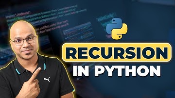#40 Python Tutorial for Beginners | Recursion