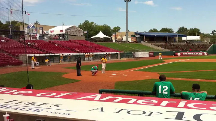 Hayden Hutchison singles at PG Showcase
