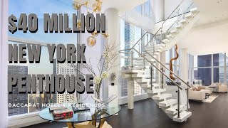 INSIDE an EPIC $40 Million NYC Penthouse Net Worth