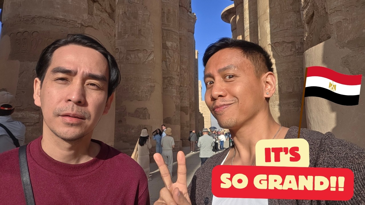 Посещение самых красивых храмов Египта (город Луксор) 🇪🇬 | Видеоблог #1870