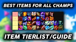 DETAILED TFT ITEM ITEMS FOR ALL CHAMPS | Teamfight Tactics - YouTube
