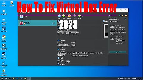 HOW TO FIX VIRTUALBOX ERROR  - NOT IN A HYPERVISOR PARTITION (HVP =0 ) 100% FIX @GameIQX