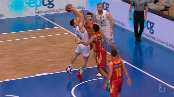 DENIED by Justin Robinson! (Sutjeska - Podgorica, 15.11.2020)