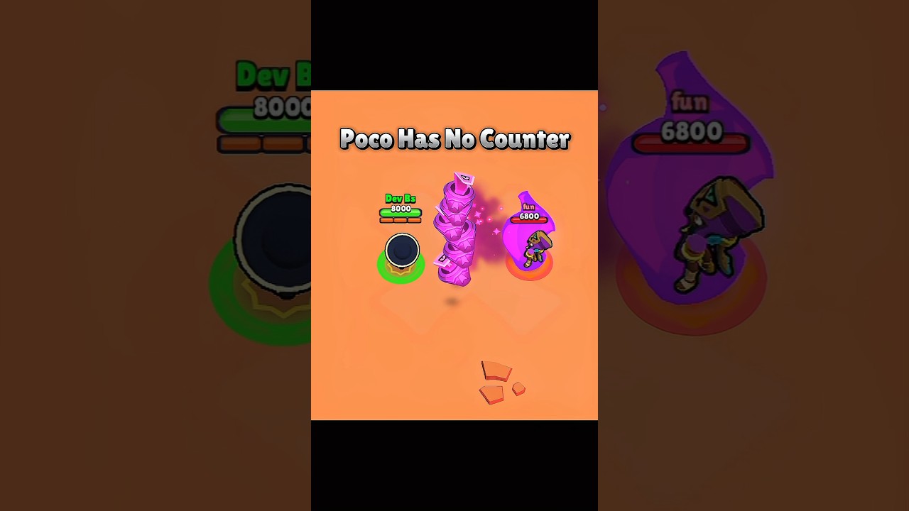 Poco Gadget Counter☠️ #brawlstars