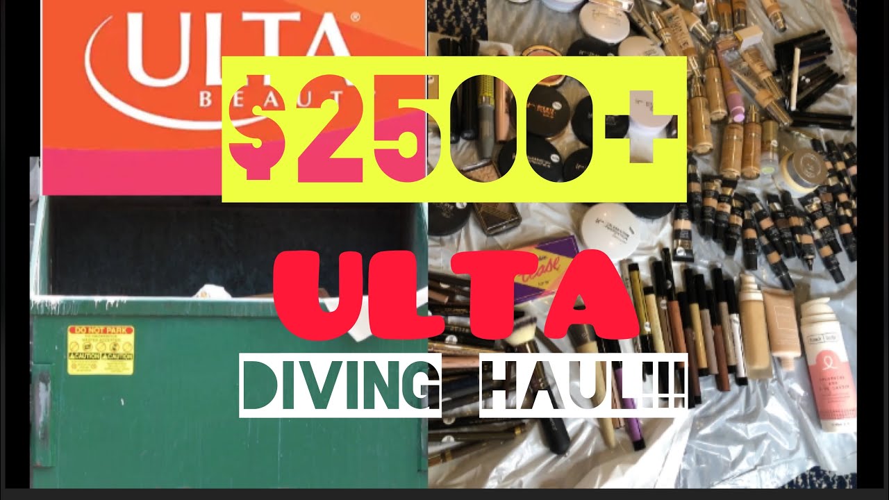 HUGE $2500+ ULTA DUMPSTER LIVE DIVE & HUGE HAUL!!!