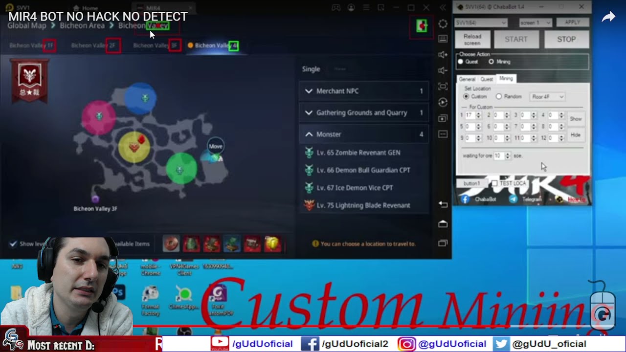 Como funciona os hacks e bots no mir4 pixel clicks e logs de mouse | Mir4