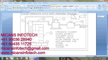 SENSOR OPERATED AUTO FEED PUNCHING MACHINE