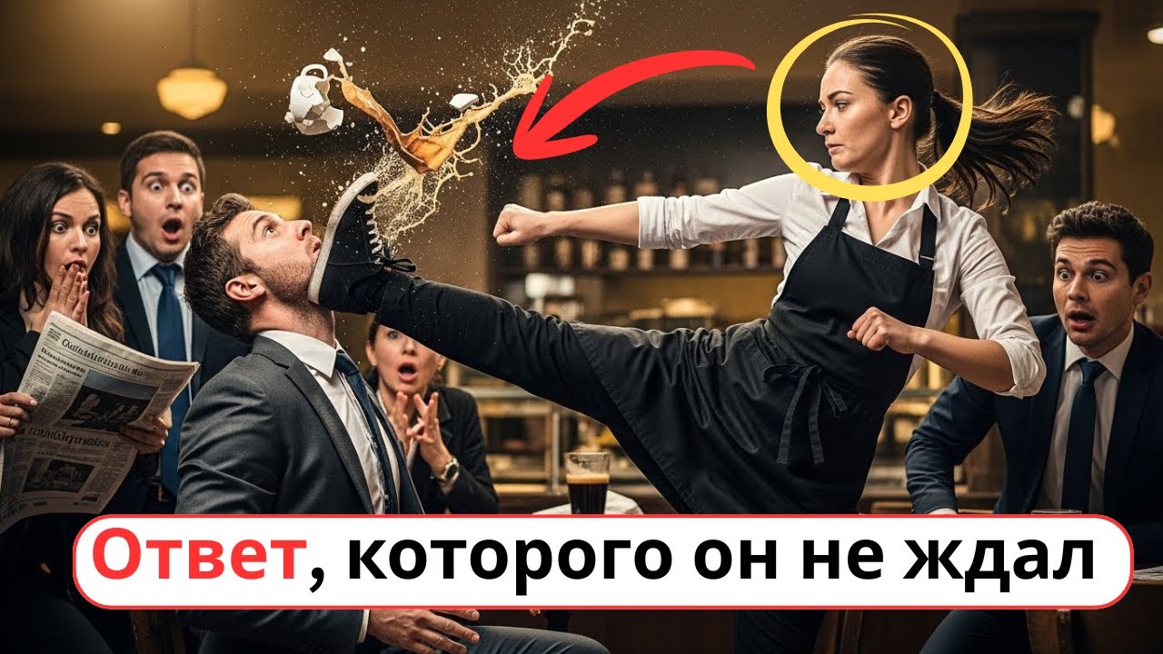 Миллионер накричал на официантку — её ответ одним движением шокировал всех