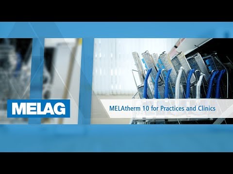 Thermal Disinfector MELAtherm 10 - The ideal solution for practices and clinics | MELAG