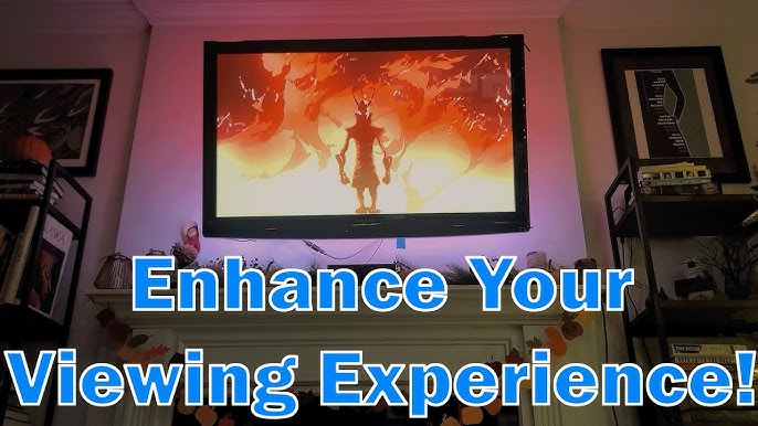 DIY Ambient lighting TV, Android 5/6/7/8/9 TV Led Backlight Solution