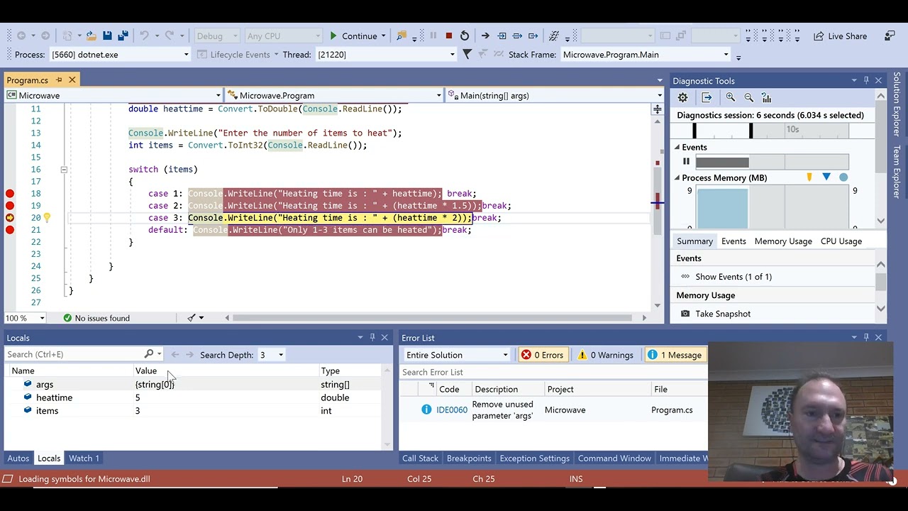 SIT 232 Task 1 1 Debugging - YouTube