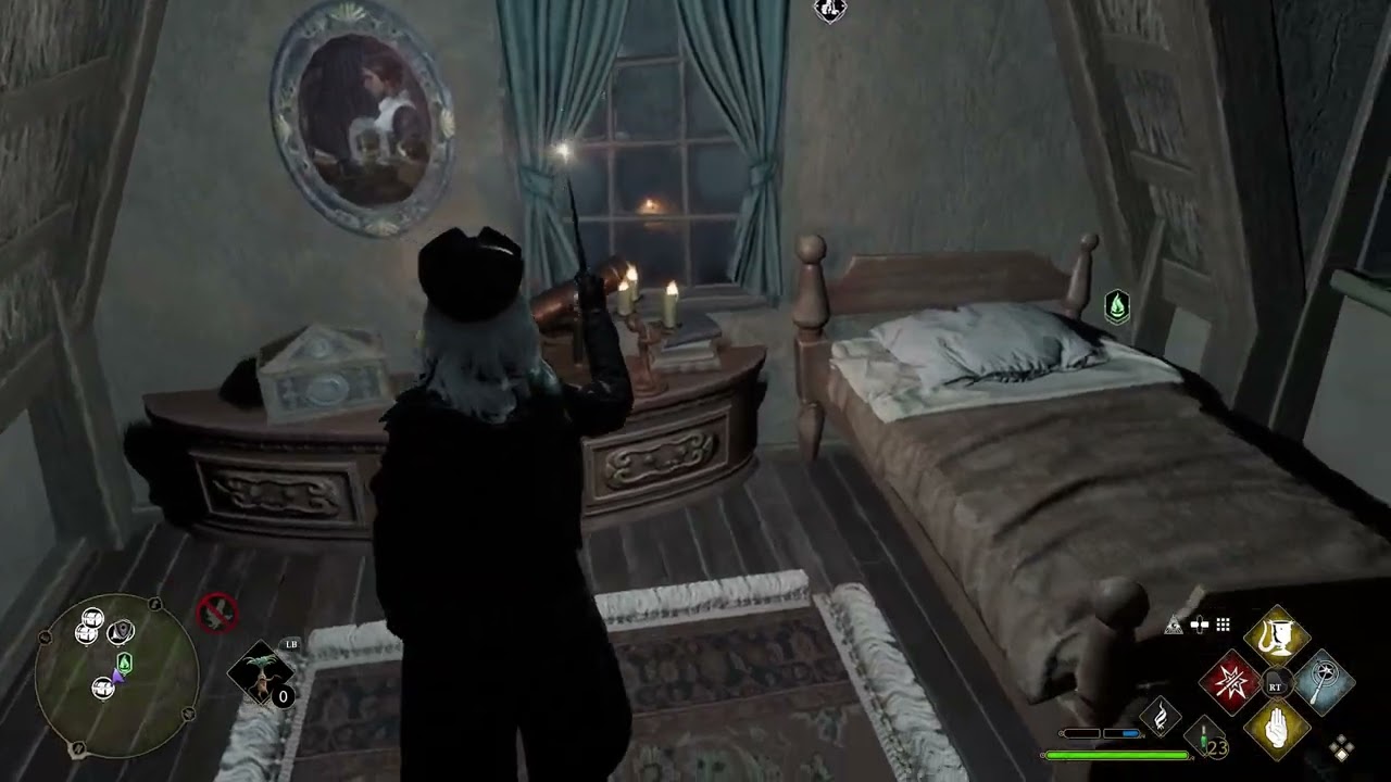 Demiguise Moon Statue Location - Aranshire South Hogwarts Region - Hogwarts Legacy Walkthrough