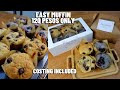 TIM HORTONS MUFFINS RECIPE! (BLUEBERRY & CHOCOLATE CHIPS) | COSTING INCLUDED