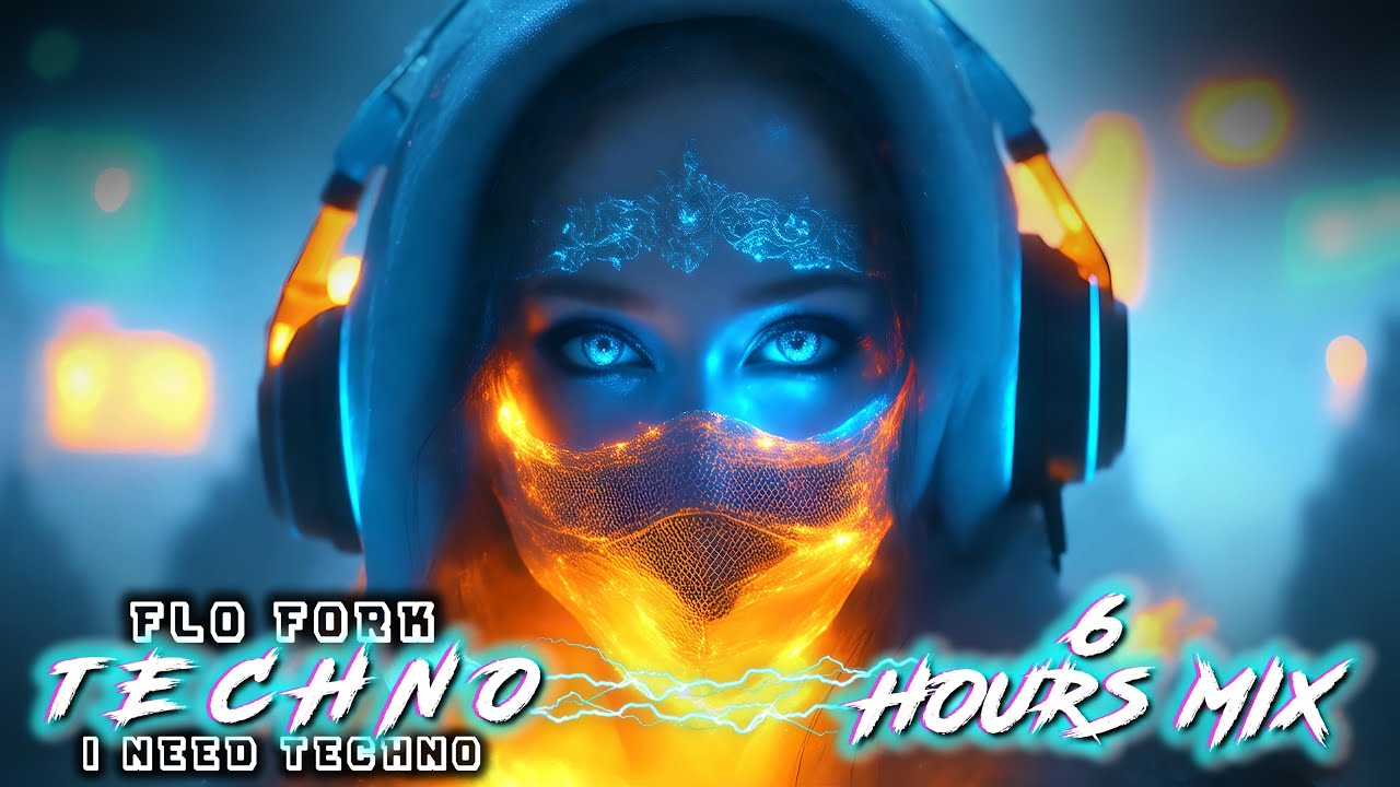 FLO FORK - 6 HOURS TECHNO MIX 2025 🎵 PROGRESSIVE DARK TECHNO CLUB 🎵 EDM ...