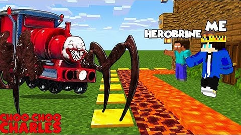 Choo Choo Charles Vs Best Defence Base In Minecraft (Hindi)!