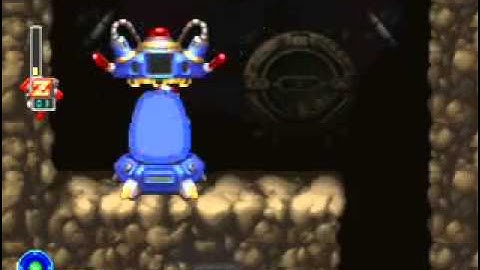 Megaman X5 - playthrough (Grizzly Slash Stage)