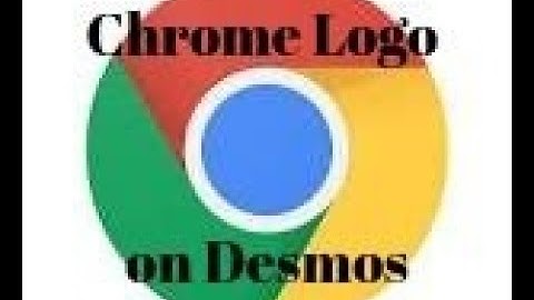Chrome Logo on Desmos
