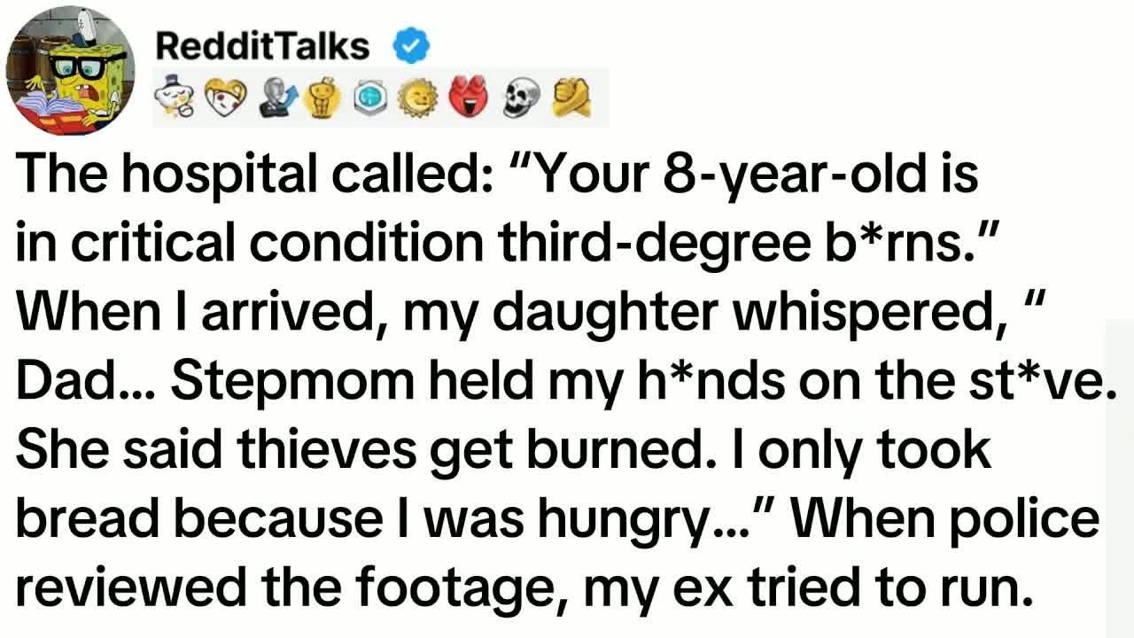 The hospital called： “Your 8-year-old is in critical condition—third-degree burns.” When I...