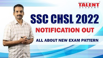 SSC CHSL 2022 NOTIFICATION OUT! CHSL Exam Syllabus, Pattern &Eligibility | Full Details in Malayalam
