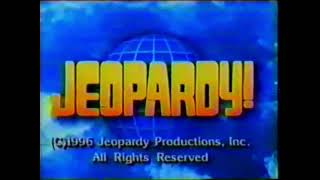 Jeopardy Closing Credits January 29, 1996