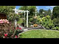 Tour my parents charming cottage garden railroad  northlawn flower farm