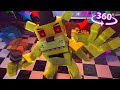 360° Five Nights At Freddy's - Golden Freddy's RETURN - A 360° Minecraft Video