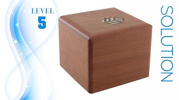 Karakuri Small Box #4 a Wood Puzzle - Solution