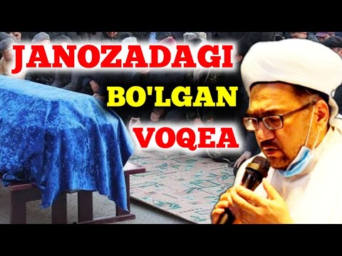 Janozadagi bo'lgan voqea|Nuriddin hoji domla | Нуриддин хожи домла