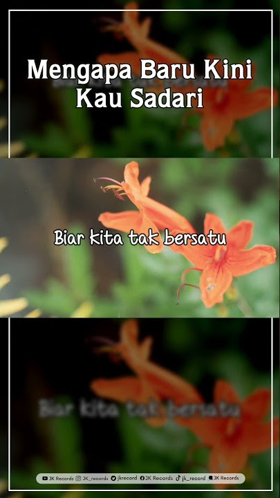 Wahyu OS & Dian Piesesha - Mengapa Baru Kini Kau Sadari #shorts