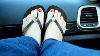 Flip Flops In Car 2