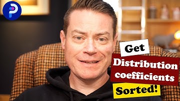 What is a distribution coefficient?