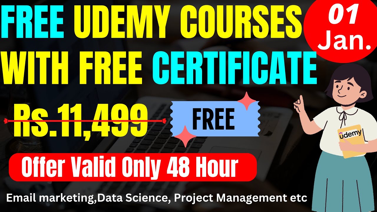 Udemy Free Certificate Courses in 2025 | Learn Skills Online |12+ Free ...
