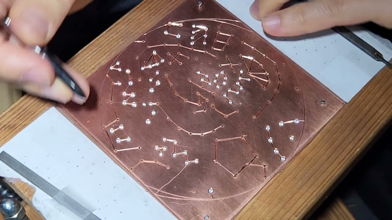 The Celestial map from Joseon dynasty 천상열차분야지도 21