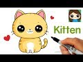 How to Draw a Kitten Super Easy