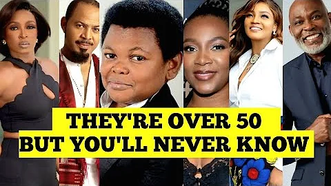 TOP 10 NOLLYWOOD CELEBRITIES WHO DON'T AGE ( THEIR REAL AGE WILL SHOCK YOU)